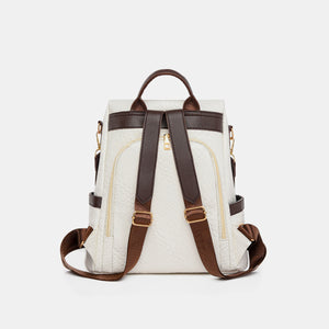 PU Leather Backpack Bag (multiple color options)