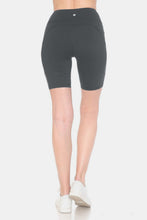 Load image into Gallery viewer, High Waist Active Shorts in Charcoal
