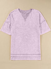 Load image into Gallery viewer, Round Neck Half Sleeve T-Shirt (multiple color options)
