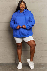 Drawstring Long Sleeve Hoodie (multiple color options)