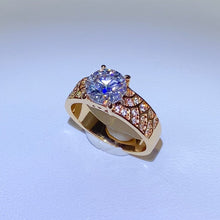 Load image into Gallery viewer, 1.5 Carat 925 Sterling Silver Moissanite Ring
