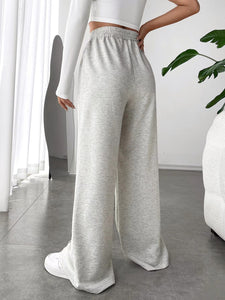 Elastic Waist Wide Leg Pants (multiple color options)