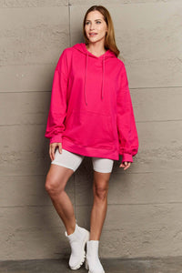 Drawstring Long Sleeve Hoodie (multiple color options)