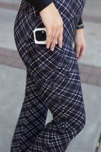 Load image into Gallery viewer, The Jennifer Plaid Bootcut Leggings
