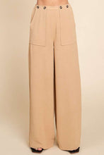 Load image into Gallery viewer, High Waist Wide Leg Cargo Pants
