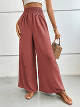 Load image into Gallery viewer, Perfee Wide Leg Pants with Pockets (multiple color options)
