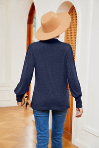 Johnny Collar Long Sleeve Top (multiple color options)