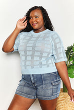 Load image into Gallery viewer, Easily Impressed Ribbed Trim Round Neck Knit Top (multiple color options)

