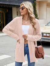 Load image into Gallery viewer, Open Front Long Sleeve Cardigan (multiple color options)
