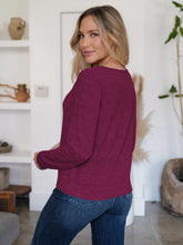 Load image into Gallery viewer, Button Up Round Neck Long Sleeve Cardigan (multiple color options)
