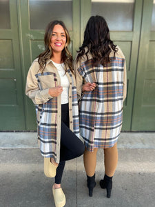 Durham Plaid Jacket (2 color options)