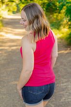 Load image into Gallery viewer, Tara Ribbed Tank - Hot Pink
