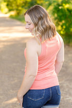 Load image into Gallery viewer, Tara Ribbed Tank - Coral
