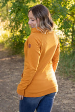 Load image into Gallery viewer, Classic Zoey Zip Cowl Sweatshirt - Camel
