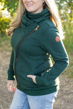 Load image into Gallery viewer, Quinn ZipUp Cowl - Evergreen
