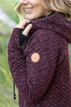 Load image into Gallery viewer, Sawyer Singlehood Hoodie - Quilted Burgundy
