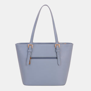 David Jones PU Leather Tote Bag (multiple color options)