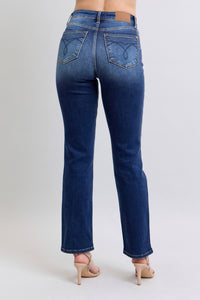 Judy Blue Washed Straight Leg Jeans with Pockets