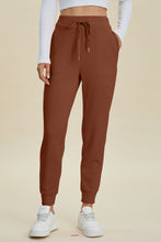 Load image into Gallery viewer, Air Scuba Drawstring High Waist Joggers (multiple color options)
