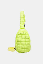 Load image into Gallery viewer, Quilted Nylon Crossbody  Bag  (multiple color options)
