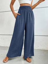 Load image into Gallery viewer, Perfee Wide Leg Pants with Pockets (multiple color options)
