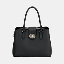 Load image into Gallery viewer, David Jones PU Leather Twist-Lock Tote Bag (multiple color options)

