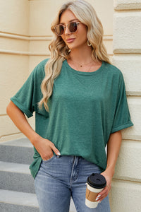 Round Neck Half Sleeve T-Shirt (multiple color options)