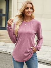 Load image into Gallery viewer, Round Neck Long Sleeve Top (multiple color options)
