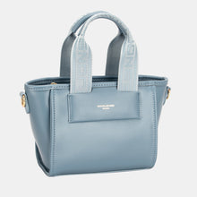 Load image into Gallery viewer, David Jones Small Handbag with Embossed Pattern Handles (multiple color options)
