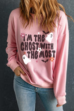 Load image into Gallery viewer, I&#39;m The Ghost With The Most Graphic Round Neck Long Sleeve Sweatshirt
