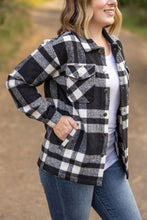 Load image into Gallery viewer, Norah Plaid Shacket - Classic Black and White
