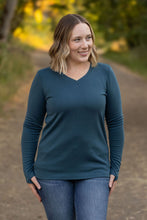 Load image into Gallery viewer, Leah Long Sleeve Top - Teal
