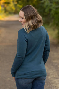 Leah Long Sleeve Top - Teal