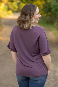 Selene Relaxed Top - Amethyst