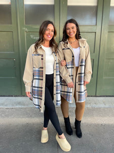 Durham Plaid Jacket (2 color options)