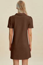 Load image into Gallery viewer, Texture Short Sleeve Dress (multiple color options)
