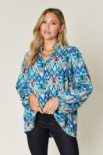 Load image into Gallery viewer, Printed Balloon Sleeve Blouse
