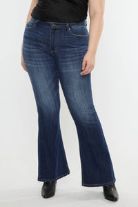 Kancan Mid Rise Slim Flare Jeans