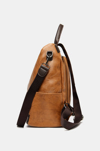 PU Leather Backpack Bag (multiple color options)