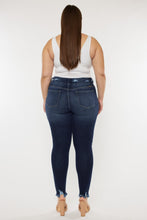 Load image into Gallery viewer, Cat&#39;s Whiskers Raw Hem High Waist Jeans by Kancan
