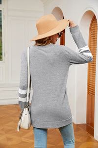 Round Neck Long Sleeve Top (multiple color options)