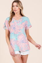 Load image into Gallery viewer, Floral Short Sleeve Top
