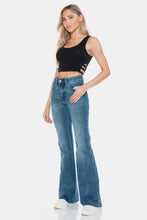 Load image into Gallery viewer, Judy Blue Tummy Control Cut Hem Flare Jeans
