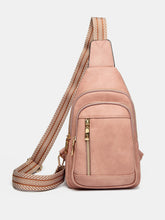 Load image into Gallery viewer, PU Leather Adjustable Strap Crossbody Bag (multiple color options)
