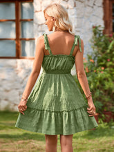 Load image into Gallery viewer, Spring Fling Tie Shoulder Mini Dress (multiple color options)
