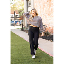 Load image into Gallery viewer, The Madison - Black Straight Leg Leggings with Pockets - Luxe by Julia Rose®
