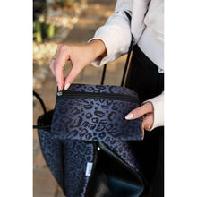 Load image into Gallery viewer, The Marissa - Black Leopard Neoprene Tote
