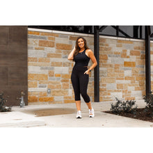 Load image into Gallery viewer, Black CAPRI with POCKETS  - Luxe Leggings by Julia Rose®
