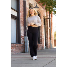 Load image into Gallery viewer, The Liz - Crossover 30&quot;  Bootcut Leggings with Pockets - Luxe by Julia Rose®
