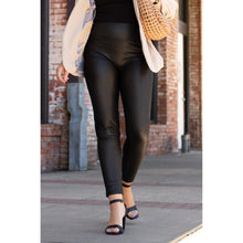 Load image into Gallery viewer, The Farrah High-Waisted Faux Leather Leggings - Luxe by Julia Rose®
